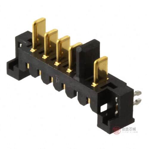 原装正品9-1612503-1全新CONN PLUG 5POS 2.50MM R/A SLDR
