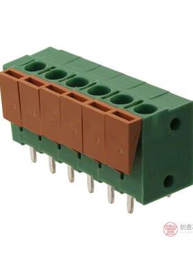 原装1776259-6全新TERM BLK 6POS TOP ENTRY 5MM PCB正品