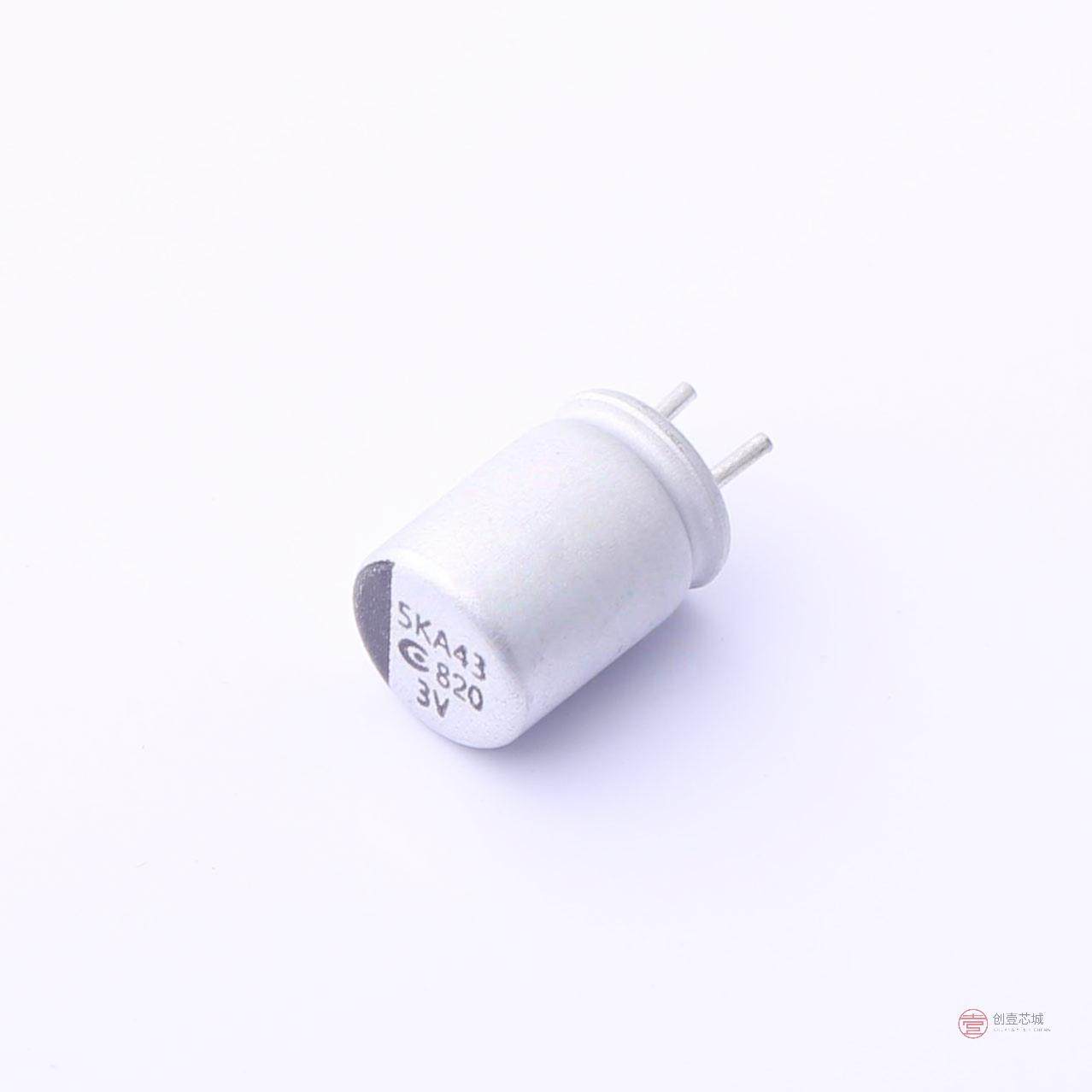 原装3R0AR5K821M0609C全新820uF 20% 3V正品