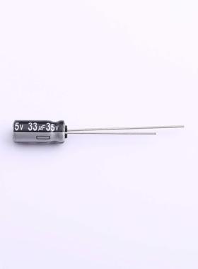 原装EEUEB1V330S全新直插铝电解电容 20% - 35V 33