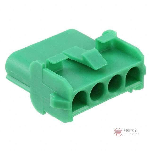 原装1-480703-5全新CONN CAP 4POS UNIV-M-N-L GREEN正品