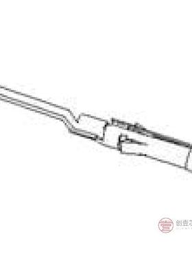 原装02-06-7104全新管脚和插座 PC TAIL TER