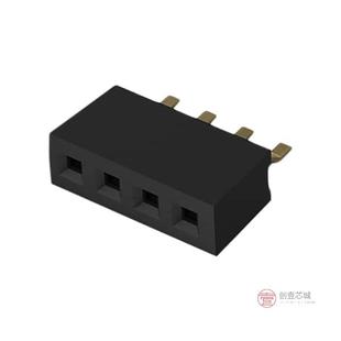1.0MM BC075 原装 PITCH A全新4POS SOCKET