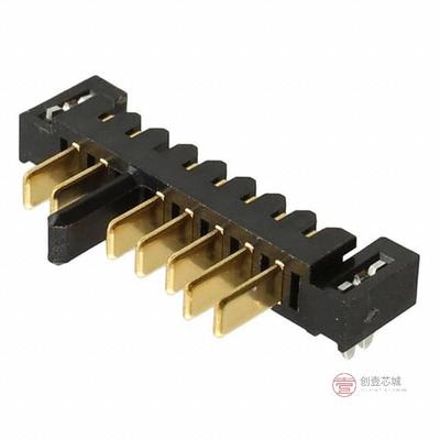 原装1827654-1全新CONN HDR 7POS 2.00MM R/A SLDR正品