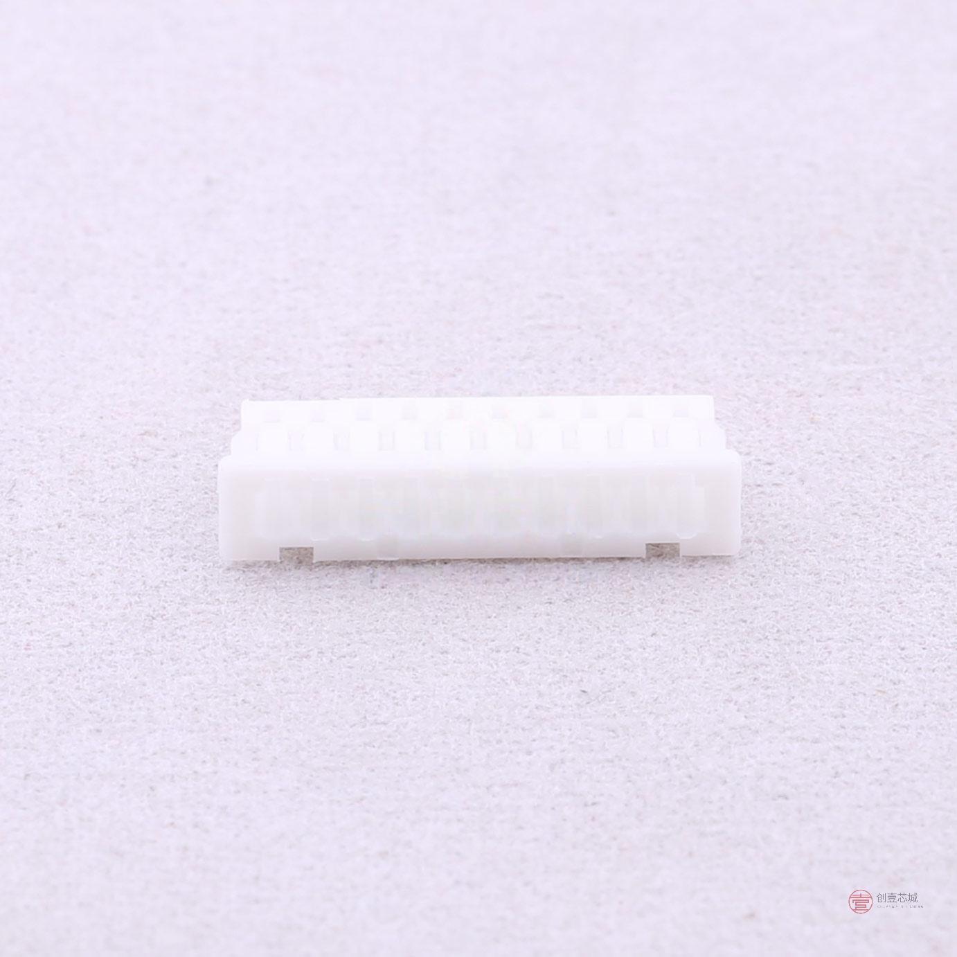 原装正品A1251H-10P全新胶壳-1x10P 1.25mm 125V 1A 白色 - 实物图