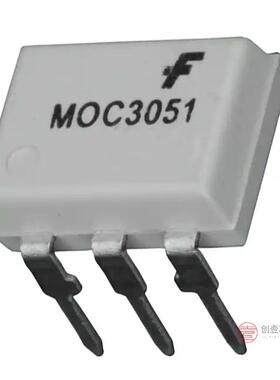 原装MOC3051M全新OPTOISOLATOR 4.17KV TRIAC 6DIP正品
