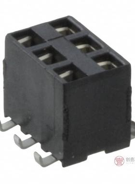 原装969973-3全新CONN RCPT 6POS 0.1 GOLD SMD正品
