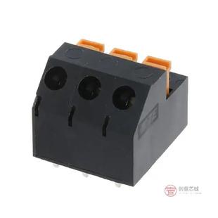 BLK 3POS PCB正品 2834114 5.08MM 2全新TERM ENT 原装 TOP