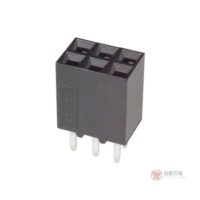 原装5-534206-3全新CONN RCPT 6POS 0.1 GOLD PCB正品