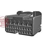 原装1746863-1全新CONN PLUG HSG 26POS 2.20MM正品