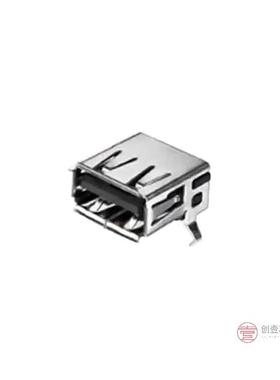 原装292303-3全新CONN RCPT USB2.0 TYPEA 4POS R/A正品