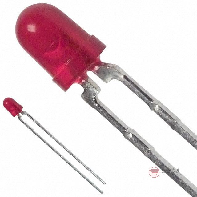 原装HLMP-1301全新LED RED DIFFUSED T-1 T/H正品