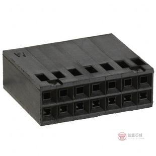 HOUSING 14POS .100 原装 ROW正品 9全新CONN DUAL 87456