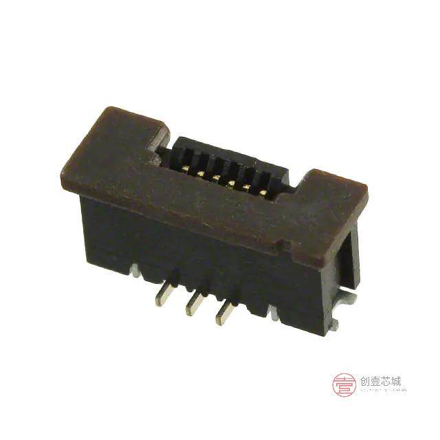 原装1734742-6全新CONN FFC VERT 6POS 0.50MM SMD正品