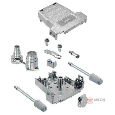 原装正品09670150435全新CONN BACKSHELL 15P 90/180