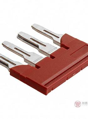 原装3030307全新JUMPER TERM BLK 4POS FLAT PIN正品