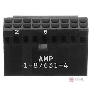 4全新CONN HOUSING DUAL正品 POL 87631 .100 原装 18POS