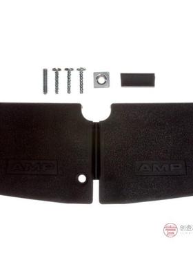 原装5205732-1全新CONN BACKSHELL 50P 45/180DEG BLK正品