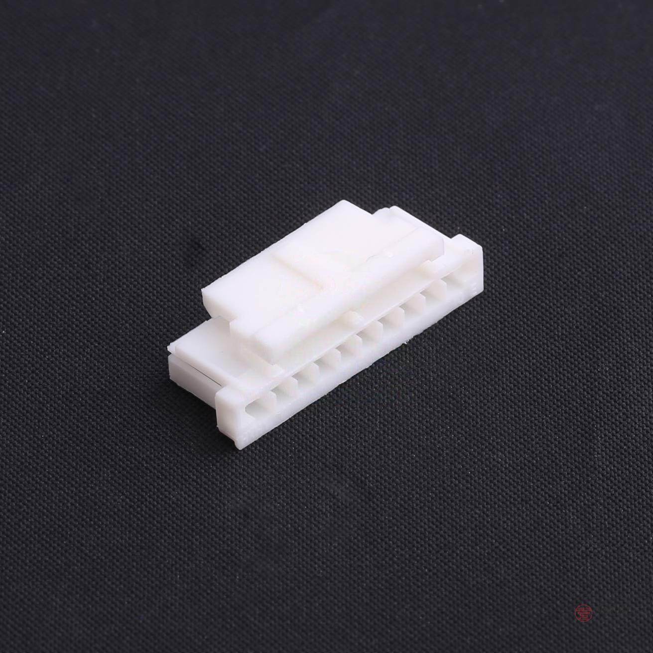 原装HX20022-10P全新2mm 1x10P 公胶壳 带扣 白色正品