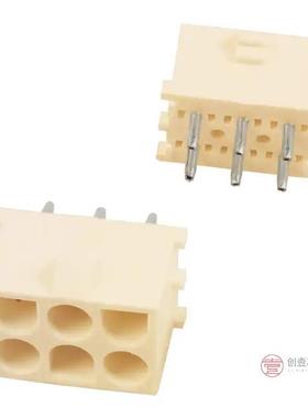 原装350431-1全新CONN HEADER VERT 6POS 6.35MM正品