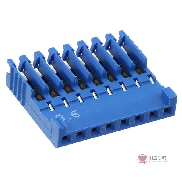 原装281786-8全新CONN PLUG 8POS IDC 26-28AWG TIN正品