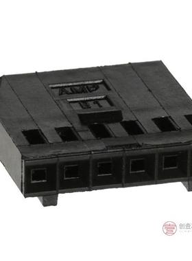 原装102241-4全新CONN HOUSING 6POS .100 POLAR正品