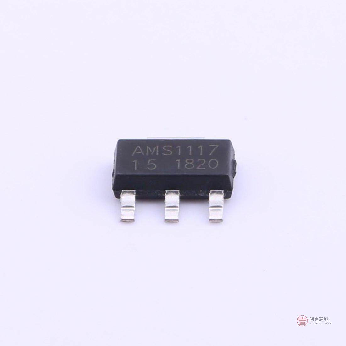 原装AMS1117-1.5全新Vin=18V Vout=1.5V~1.5V 1A 6