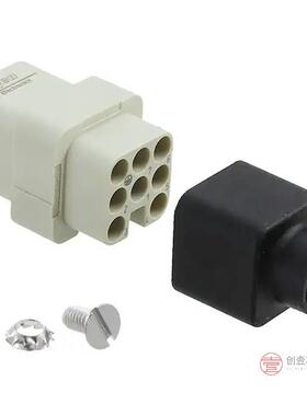 原装2-1103001-3全新INSERT FEMALE 7POS+1GND CRIMP正品