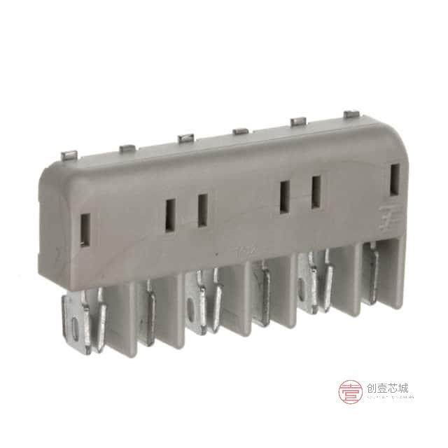 原装1954289-3全新CONN SSL RCPT & BLADE 6POS 4MM正品