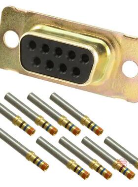 原装1757820-6全新CONN D-SUB RCPT 9POS CRIMP正品