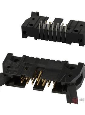 原装5499913-2全新CONN HEADER R/A 14POS 2.54MM正品