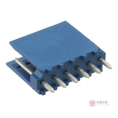 原装281695-6全新CONN HEADER VERT 6POS 2.54MM正品