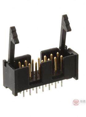 原装104128-2全新CONN HEADER VERT 14POS 2.54MM正品