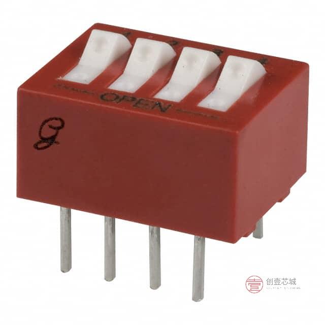 原装76SB04ST全新SWITCH ROCKER DIP SPST 150MA 30V正品