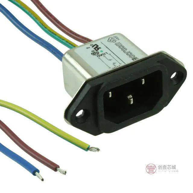 原装1-6609987-8全新PWR ENT RCPT IEC320-C14 PNL