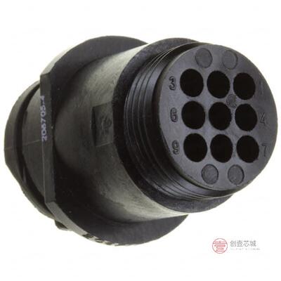 原装正品206705-2全新CONN RCPT HSNG MALE 9POS INLINE