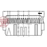 原装1-215915-6全新CONN RCPT 16POS IDC GOLD正品