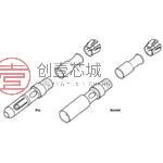 原装正品9-328666-0全新CONN FERRULE MATTE TIN PLATED
