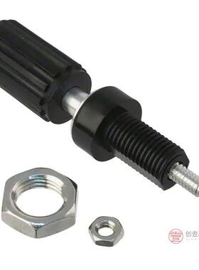 原装111-0103-001全新CONN BIND POST KNURLED BLACK正品