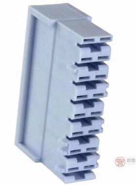 原装521210-5全新CONN RCPT HOUSING 0.25 8POS BLUE正品