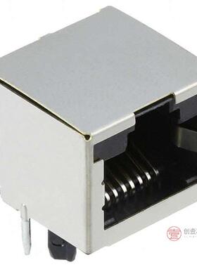 原装1-406541-8全新CONN MOD JACK 8P8C R/A SHIELDED正品