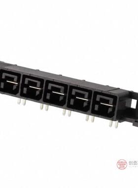 原装556882-5全新CONN RCPT 5POS 11.18MM R/A SLDR正品