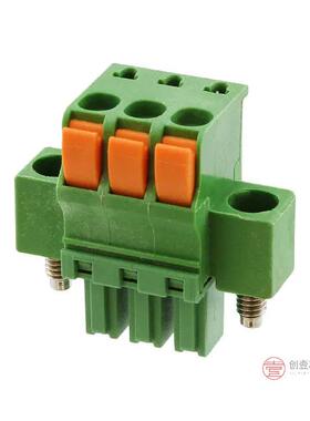 原装1986723-3全新TERM B PLUG 3POS STR 3.5MM正品