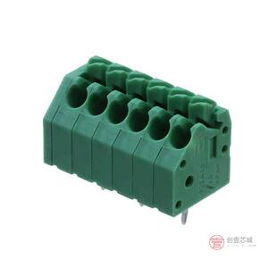 6POS 45DEG 3.5MM 原装 PCB正品 1985234全新TERM