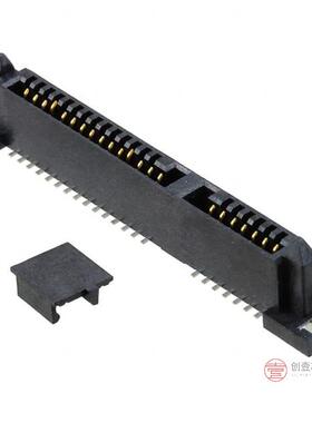 原装正品1735284-1全新CONN SATA RCPT 22POS SLD SMD