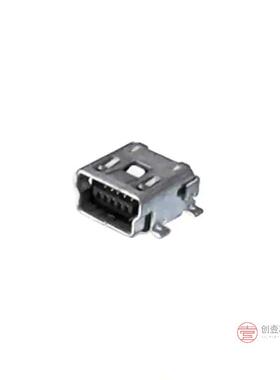 原装1-1734035-2全新CONN RCPT USB2.0 MINI B SMD