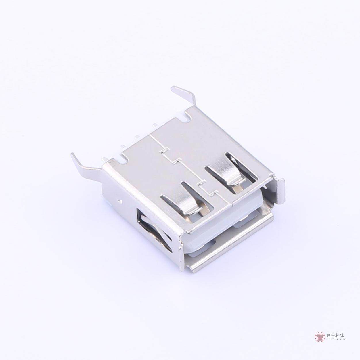 原装U-USBAS04P-F004全新USB-A/F-1*4PH=13.5mm