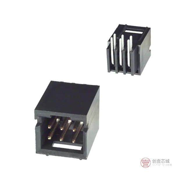 原装102617-1全新CONN HEADER R/A 6POS 2.54MM正品