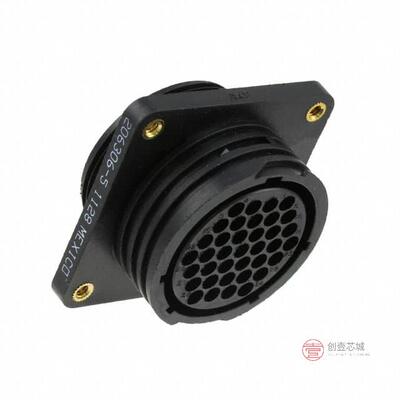 原装正品206306-5全新CONN RCPT HSG FMALE 37POS PNL MT