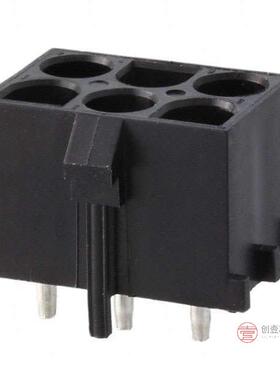 原装1-641970-1全新CONN HEADER VERT 6POS 6.35MM正品